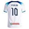 Oficiální Fotbalový Dres Anglie STERLING 10 Domácí Mistrovství Světa 2022 pro Muži